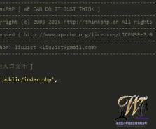 只需3步，隐藏thinkphp网址中index.php的方法